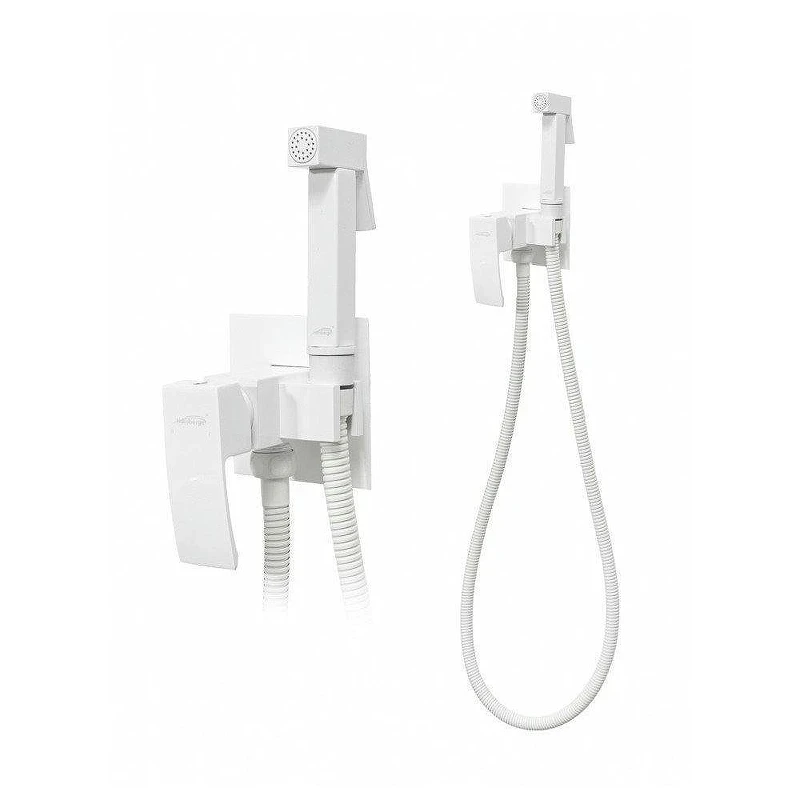 Гигиенический душ со смесителем Hansberge Cubito H3077WW цвет Белый