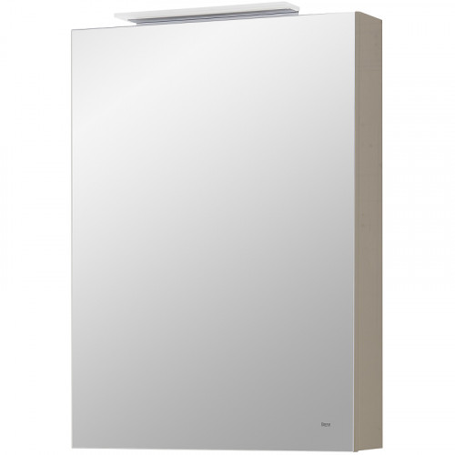 Зеркальный шкаф Roca Oleta 50 L A857643515 с подсветкой Капучино