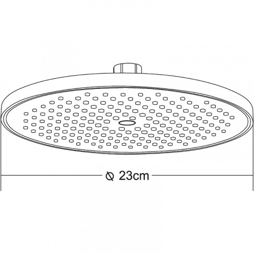 Верхний душ Orange S13TSb Черный матовый