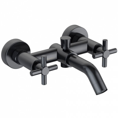 Смеситель для ванны Damixa RedBlu Neo Classic 271000000 Графит латунь на стену