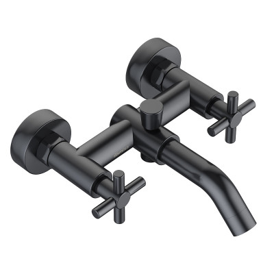 Смеситель для ванны Damixa RedBlu Neo Classic 271000000 Графит латунь на стену