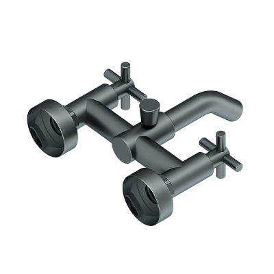 Смеситель для ванны Damixa RedBlu Neo Classic 271000000 Графит латунь на стену