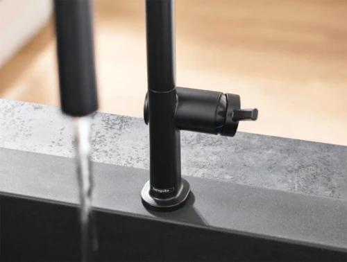 Смеситель для кухни Hansgrohe Talis M54 72802670 Черный матовый