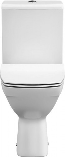 Унитаз компакт Cersanit Carina S-KO-CAR011-3/5-COn-S-DL-w с бачком и сиденьем Микролифт фарфор напольный