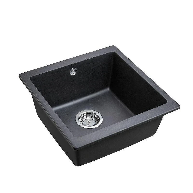Кухонная мойка Emar Quartz 45,5 EMQ-1455.P цвет Морион
