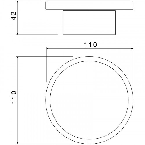 Мыльница Aquatek Лира AQ4426MB Черная матовая