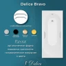 Ванна из искусственного камня Delice Bravo 160х70 DLR330033R-M цвет Белый