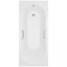 Ванна из искусственного камня Delice Bravo 160х70 DLR330033R-M цвет Белый