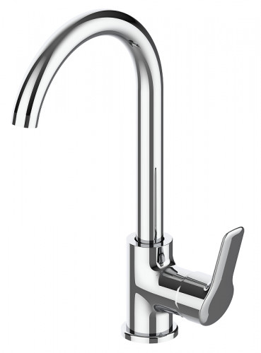 Смеситель для кухни Voda Wave WA519 цвет Хром