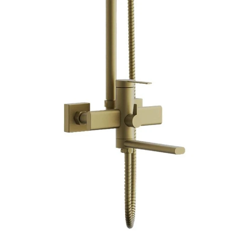 Душевая система Belz B813-5 B24813-5 цвет Брашированное золото