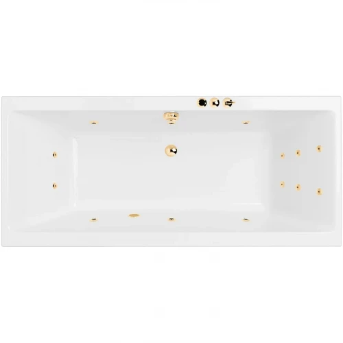 Акриловая ванна Excellent Pryzmat Slim 180x80 WAEX.PRY18S.SMART.GL с гидромассажем