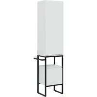 Шкаф пенал Allen Brau Priority 40 R 1.31005.WM Белый матовый МДФ / ЛДСП