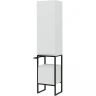 Шкаф пенал Allen Brau Priority 40 R 1.31005.WM Белый матовый МДФ / ЛДСП