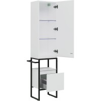 Шкаф пенал Allen Brau Priority 40 R 1.31005.WM Белый матовый МДФ / ЛДСП