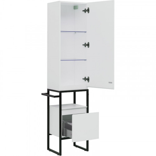 Шкаф пенал Allen Brau Priority 40 R 1.31005.WM Белый матовый МДФ / ЛДСП