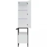 Шкаф пенал Allen Brau Priority 40 R 1.31005.WM Белый матовый МДФ / ЛДСП