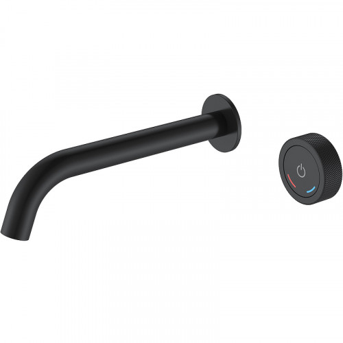 Смеситель для раковины Boheme Tech 158/2-B Черный матовый латунь встраиваемый