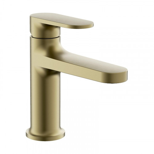 Смеситель для раковины Belz B713-5 B10713-5 цвет Брашированное золото