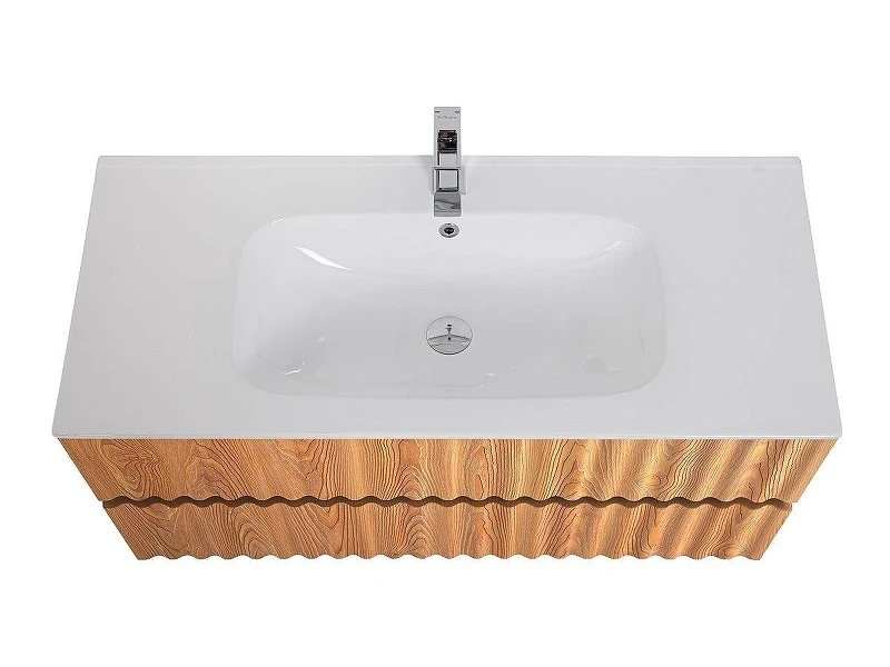 Тумба под раковину Art&Max Elegant 100 AM-ELEGANT-1000-2C-SO-BR-P подвесная цвет Бран