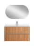Тумба под раковину Art&Max Elegant 100 AM-ELEGANT-1000-2C-SO-BR-P подвесная цвет Бран