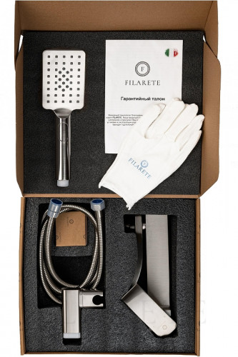 Смеситель для ванны FILARETE Waterfall FL2110NK цвет Никель