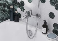 Смеситель для ванны Santek Форт WH5A10004C001 Хром латунь на стену