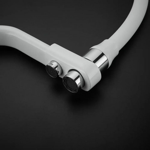 Смеситель для кухни Rose R558C цвет Белый