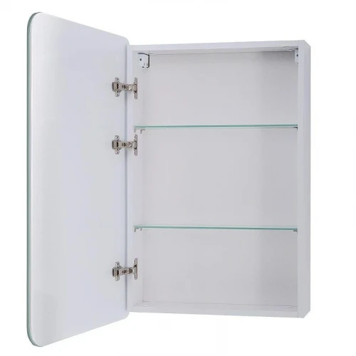 Зеркальный шкаф Art&Max Verona 60 L AM-Ver-600-800-2D-L-DS-F с подсветкой цвет Белый
