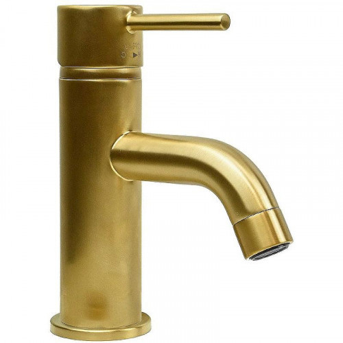 Смеситель для раковины Paini Cox 78PJ205 Золото матовое