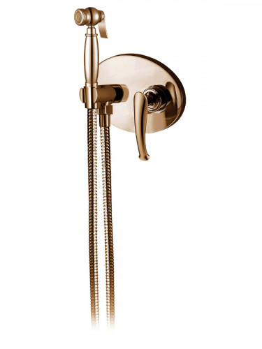 Гигиенический душ со смесителем AltroBagno Beatrice 060114 ROr цвет Розовое золото