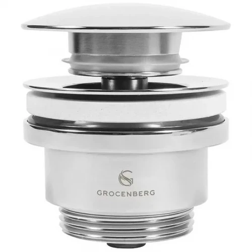 Донный клапан Grocenberg GB106CR click-clack Хром
