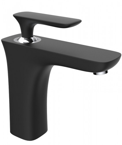 Смеситель для раковины AltroBagno Aperto 0120 NeOp цвет Черный матовый