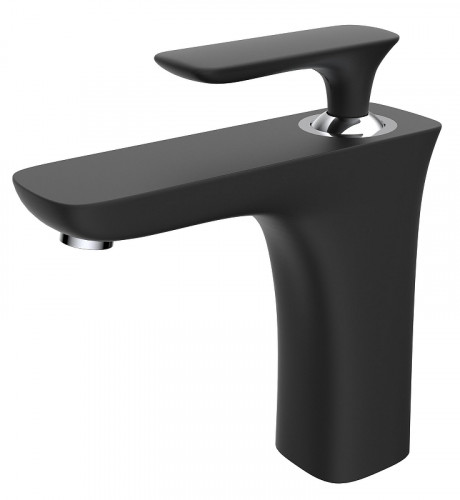 Смеситель для раковины AltroBagno Aperto 0120 NeOp цвет Черный матовый