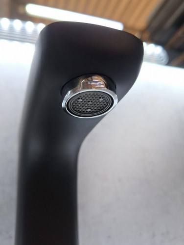 Смеситель для раковины AltroBagno Aperto 0120 NeOp цвет Черный матовый