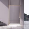 Душевая дверь Vincea Slim-N 120 VDS-4SN120CLG профиль Брашированное золото стекло прозрачное