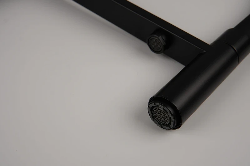 Смеситель для кухни Knotlor Infinity SS-16/BL цвет Черный матовый