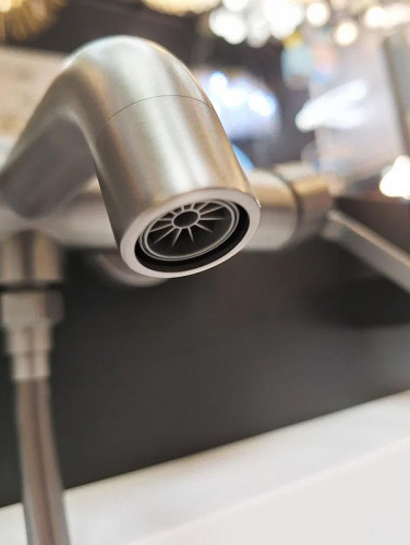 Смеситель для ванны AltroBagno Unione 0222 GM цвет Оружейная сталь