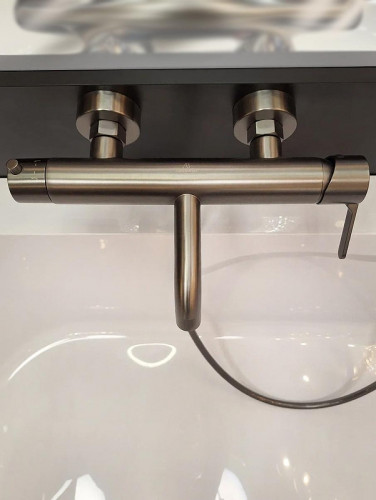 Смеситель для ванны AltroBagno Unione 0222 GM цвет Оружейная сталь