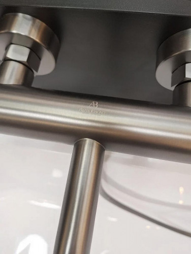 Смеситель для ванны AltroBagno Unione 0222 GM цвет Оружейная сталь