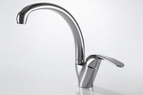 Смеситель для кухни Bravat Fit F7135188CP-1-RUS Хром