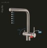Смеситель для кухни Alveus Aquila G11 Arctic 1139806 Белый латунь
