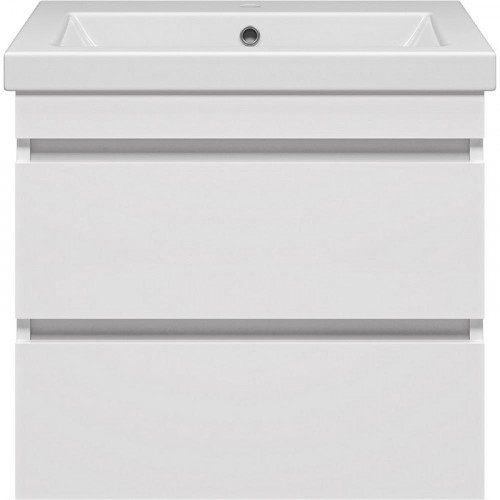 Тумба с раковиной Misty Енисей 60 УТ000011303 подвесная Белая