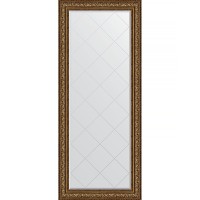 Зеркало Evoform Exclusive-G Floor 205х85 BY 6337 с гравировкой в багетной раме - Виньетка состаренная бронза 109 мм стекло