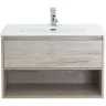 Тумба под раковину BelBagno Kraft 80 KRAFT-800-1C-SO-RGB подвесная Rovere Galifax Bianco МДФ / ЛДСП