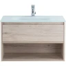 Тумба под раковину BelBagno Kraft 80 KRAFT-800-1C-SO-RGB подвесная Rovere Galifax Bianco МДФ / ЛДСП