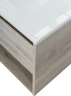 Тумба под раковину BelBagno Kraft 80 KRAFT-800-1C-SO-RGB подвесная Rovere Galifax Bianco МДФ / ЛДСП