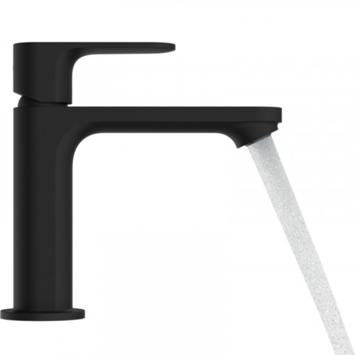 Смеситель для раковины Hansgrohe Rebris E 72557670 Черный матовый латунь