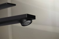 Смеситель для раковины Hansgrohe Rebris E 72557670 Черный матовый латунь
