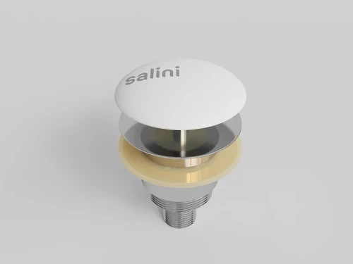 Донный клапан Salini 151301M click-clack цвет Белый матовый