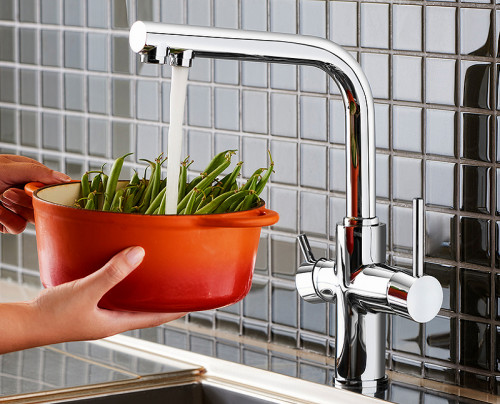 Смеситель для кухни Vitra Split A42144EXP Хром латунь